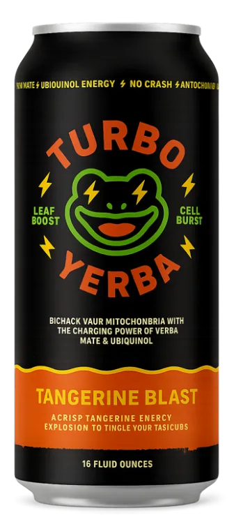 Tangerine Blast Turbo Yerba